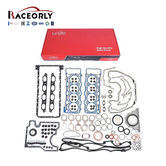 RACEORLY Engine Rebuild Gasket Kit For BMW 750i X5 E60 E70 E63 E66 N62B48 4.8L