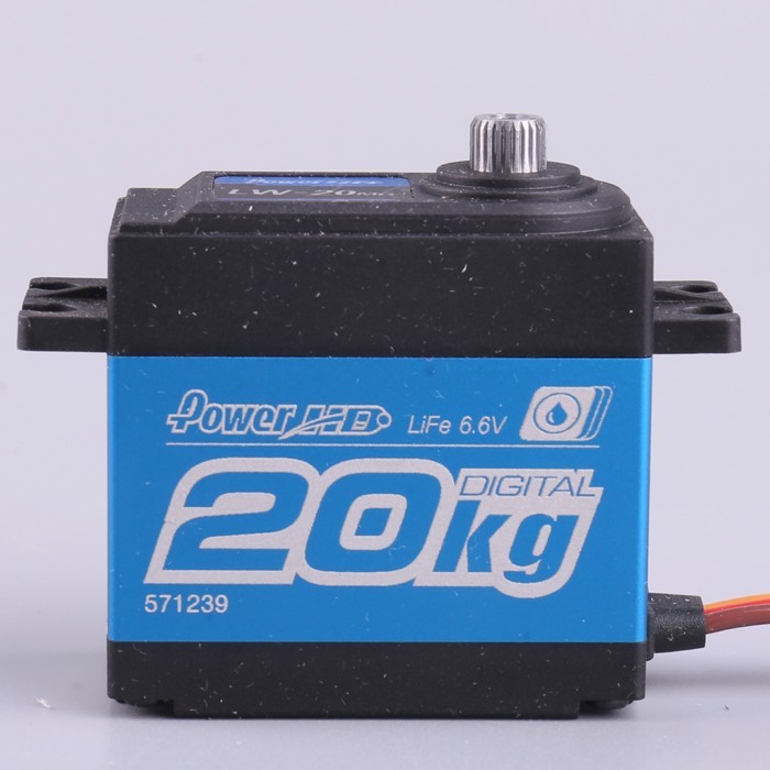 Power HD LF-20MG LW-20MG Digital Servo 4.8-6.6V DC Metal Gear 20KG Digital Servo For RC Boat Car Be