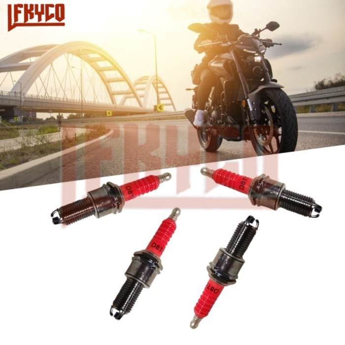 1/2/3/4PCS 3 Electrodes Super D8TC Motorcycle Spark Plug 125cc D8TJC for DR8EA D8EA DR8EIX DPR8EA-9