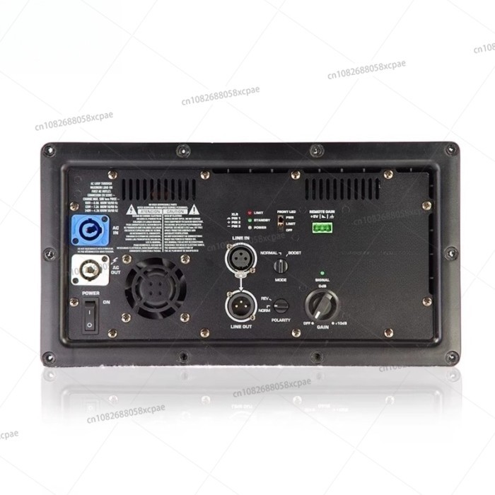 15 Inch and 18 Inch Professional Performance Active Speaker, Bass Digital Amplifier, Rear Panel Mod