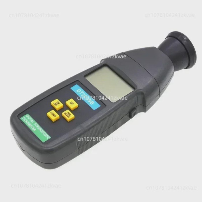 Strobe Frequency Meter Motor Tachometer Non-contact Velocity Meter B Digital Strobe Frequency Meter