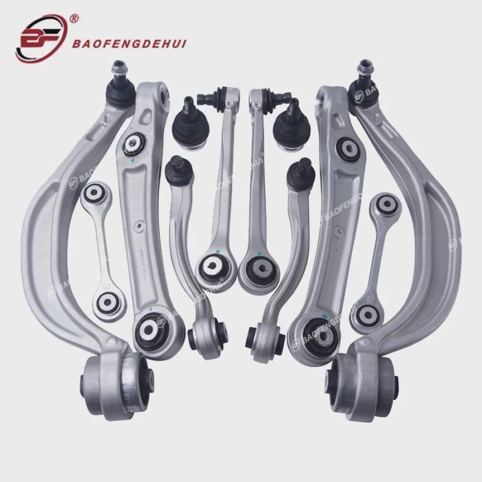 12X Front Suspension Ball Joint Upper Lower Control Arm for Audi A6 C8 4A2 45 Quattro 2018-2021 80A