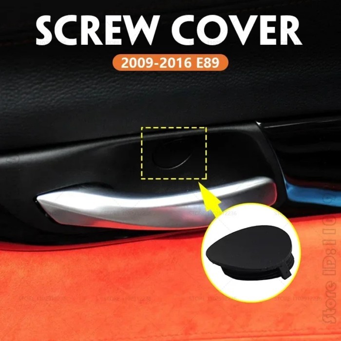 for 2009-2016 E89 BMW Z4 28i 30i 35i 35is Inner Door Handle Screw Cover Cap 51419167013 51419167014