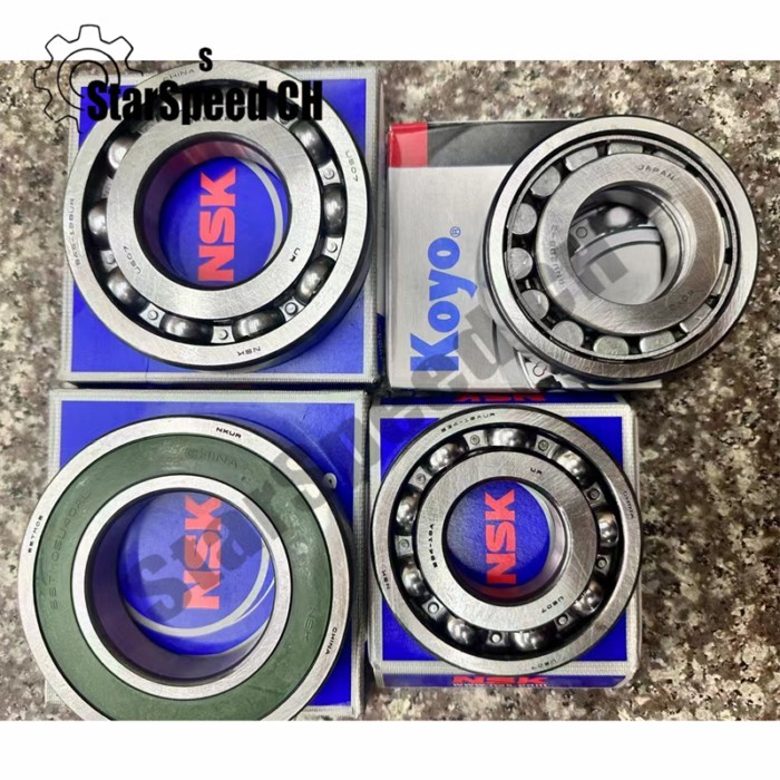 Original 4pcs/set RE0F16E JF017E CVT Transmission Bearing Wheel Pulley RNU208-3 B34-18AUR B45-128UR