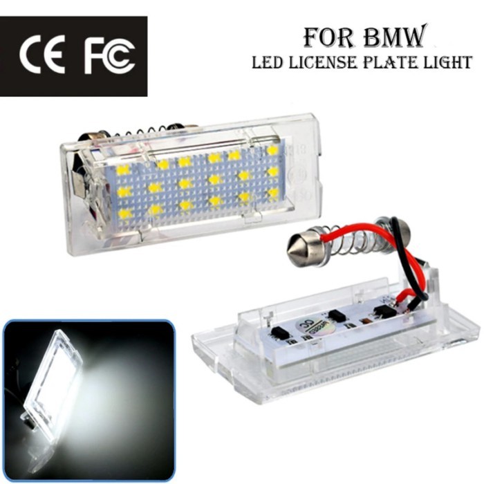 Car Error Free LED Number License Plate Lights Lamp For BMW X5 E53 X3 E83 2003-2009