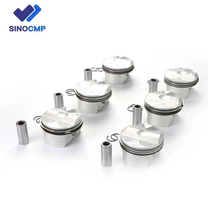 N52B25 11：1 Pistons Rings Set Φ82mm 11257612982 11257561848 For BMW E83 E90 E91 E60 E61 F10 F11 E89