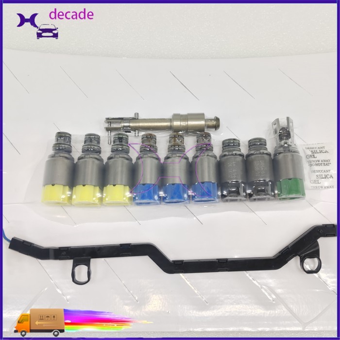 Original ZF6HP19 6HP21 6HP26 Transmission Valve Body 9 Solenoids Kit 1068298044 For BMW 128i X5 X4