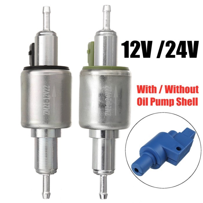 Universal 12V/24V 2KW-5KW Car Heater Oil Fuel Pump with Housing Shell For Air Diesel Parking Heater