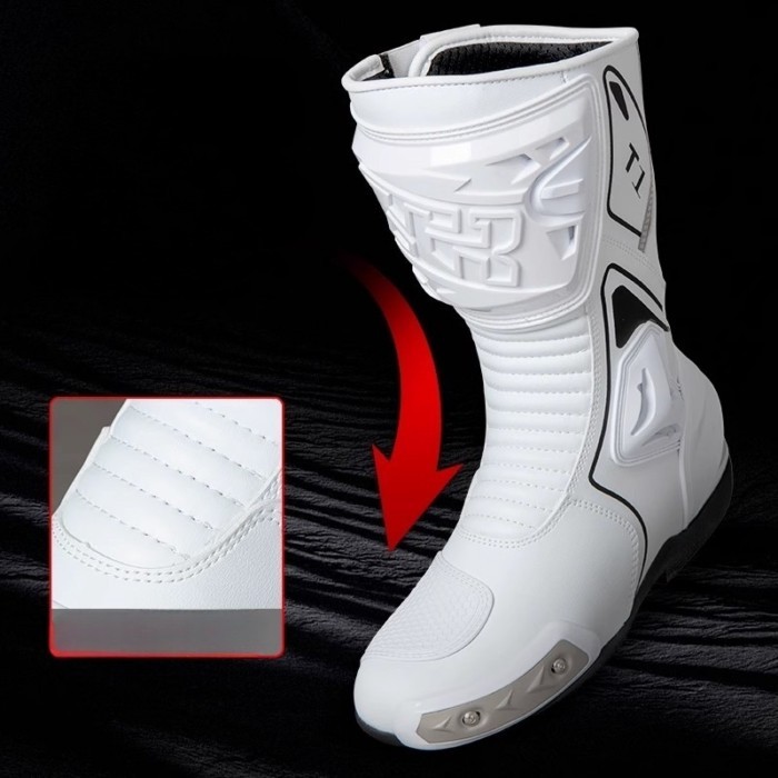 Tiger T1 Motorcycle Boots for Men Botas for Motorcycle Road Riding X-ONE R-1 for Motorcycle Racing
