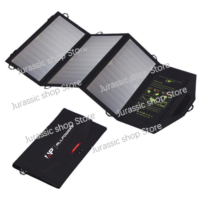 Waterproof Solar Charger Mobile Power Supply 5V21W Solar Folding Bag Mobile Phone Charging
