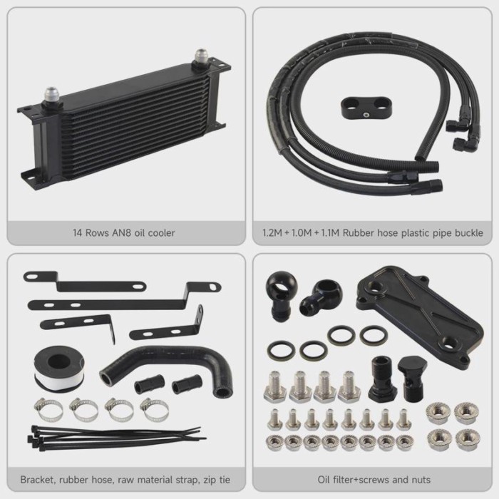 Transmission Oil Cooler Kit Converter Sandwich Plate Base Plate Gearbox For Audi VW T5 T6 DQ500 7-S