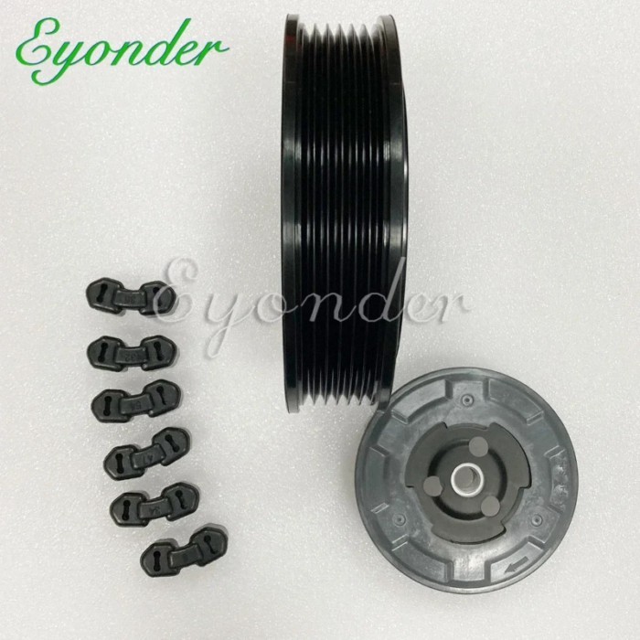 AC A/C Compressor Clutch Pulley for PEUGEOT 308 3008 CITROEN C4 1.4 1.6 6453WH 6453WJ 6453YQ 447190