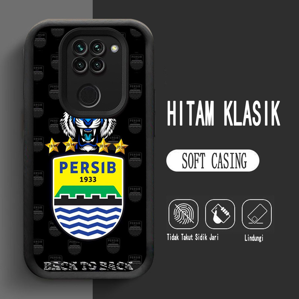 Y-21 Persib เคสซิลิโคนสําหรับ Xiaomi Redmi Note 9S 8 9 Pro Max Case
