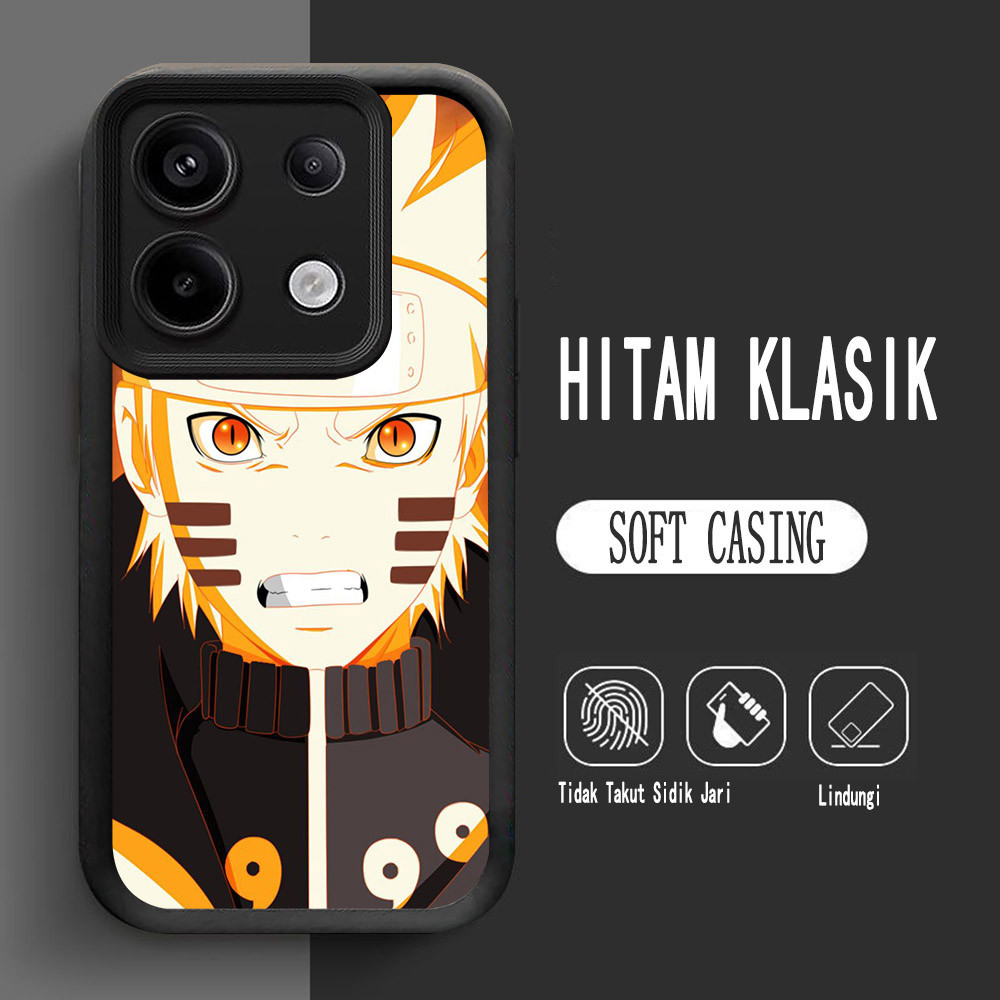 เคสสําหรับ Xiaomi POCO X6 NEO M6 Pro Soft L-16 Naruto