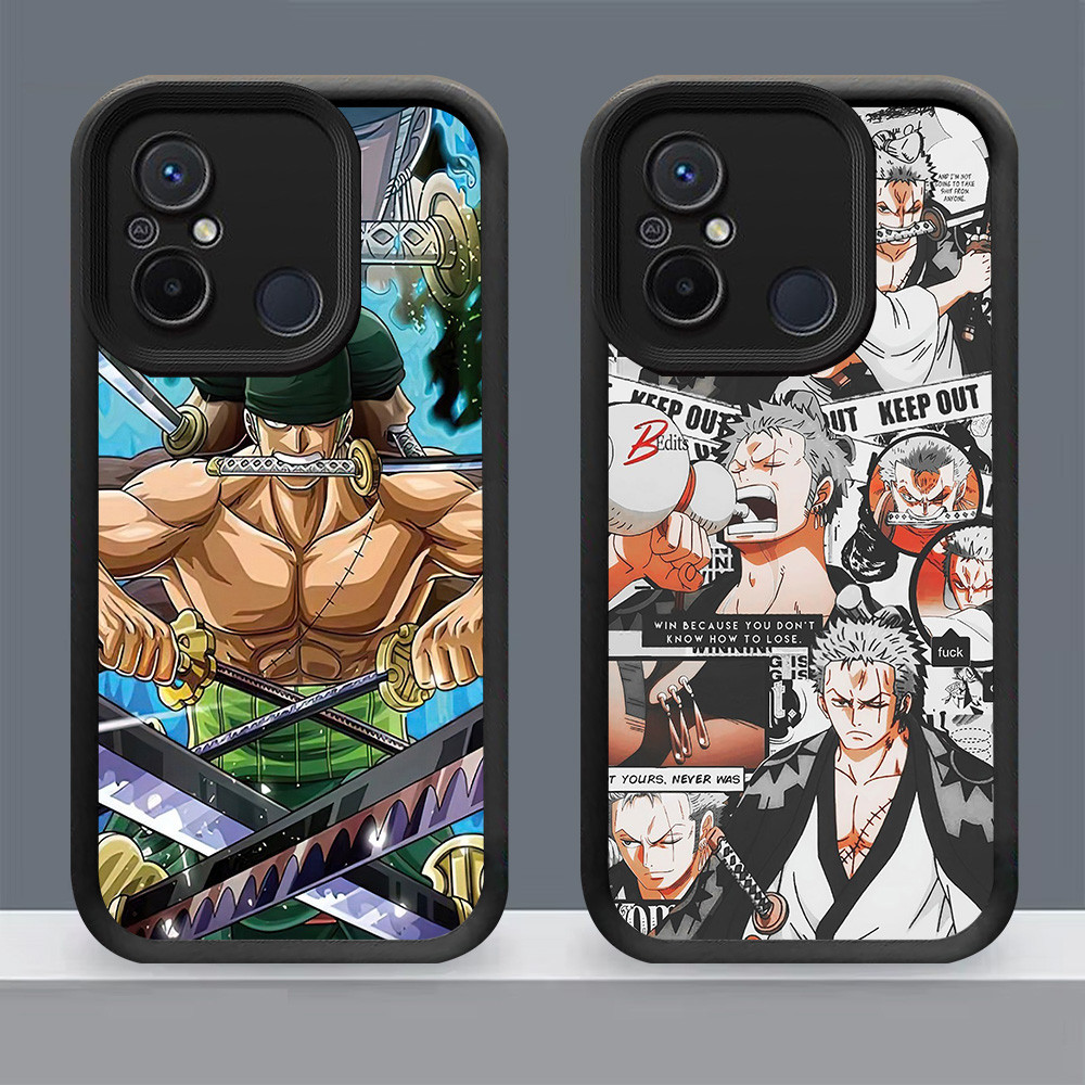 N-67 One Piece Zoro Soft Casing สําหรับ Xiaomi Redmi POCO C55 10C 12C 9C C31 10A