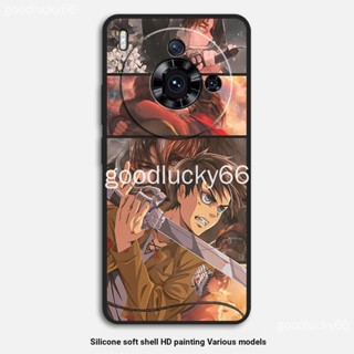 เคสโทรศัพท์มือถือ ซิลิโคนนิ่ม กันกระแทก ลาย Attack on Titan Allen Mikasa สําหรับ Nubia Z50S Pro z50spro z50ultra