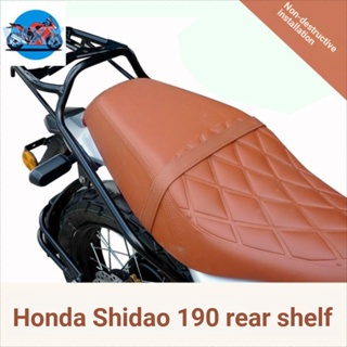 ❤พร้อมฟาง❤ ชั้นวางของด้านหลังรถจักรยานยนต์ อุปกรณ์เสริม สําหรับ Honda CB190SS