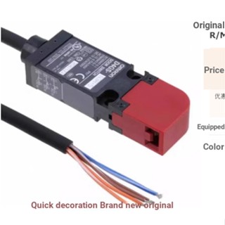 Omron สวิตช์ประตูนิรภัย แบบบาง D4GS-NK1 D4GS-NK2
