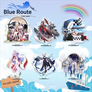 สแตนดี้อะคริลิค ลายอนิเมะ Azur Lane Phitele Yixianling Boogen Raffia Unicorn สําหรับตกแต่งบ้าน