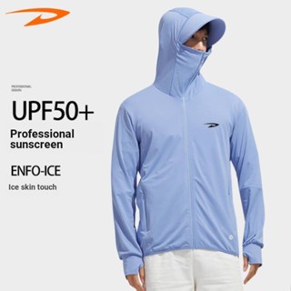 ◈◈Upf50+ เสื้อโค้ท ผ้าเรยอน กันแดด ป้องกันรังสีอัลตราไวโอเลต UPF50+ สําหรับผู้ชาย