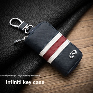 เคสกุญแจรีโมทรถยนต์ หนังวัวแท้ สําหรับ Infiniti Q50L QX60 QX50 QX70 QX70L ESQ