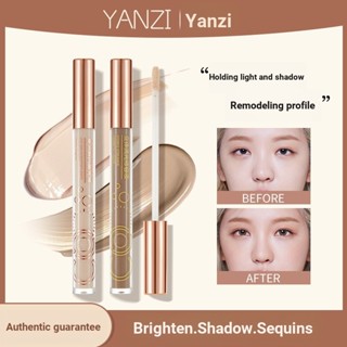 ✨Yanz คอนซีลเลอร์ เนื้อแมตต์ ไฮกลอส ซีเมนต์ ไม่เหนียวติด สามมิติ สําหรับปกปิดเงาจมูก