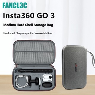 Insta360 GO 3 กระเป๋า EVA แบบแข็ง ความจุเยอะ ถอดออกได้ สําหรับจัดเก็บอุปกรณ์เสริม Insta360 GO 3