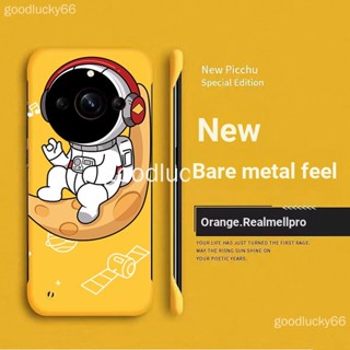 เคสโทรศัพท์มือถือแบบแข็ง บางมาก ลายนักบินอวกาศ ดวงจันทร์ สําหรับ Realme 11 Pro+ realme11pro+