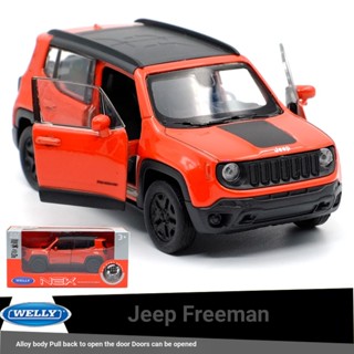 Willie WELLY JEEP JEEP Freeman โมเดลรถออฟโร้ด โลหะผสม 1: 36 ของเล่นสําหรับเด็ก