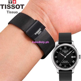 Tissot สายนาฬิกาข้อมือ 1853 Leroc Steel Band Male t109 T063 Junya Truer Female Watch Bracelet 0705