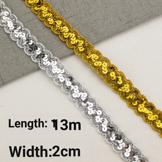 [ชิ้นงานปัก] ผ้าลูกไม้ สีทอง สีเงิน แฮนด์เมด DIY สําหรับตกแต่งเวที เครื่องแต่งกาย ละคร การแสดง 1,000