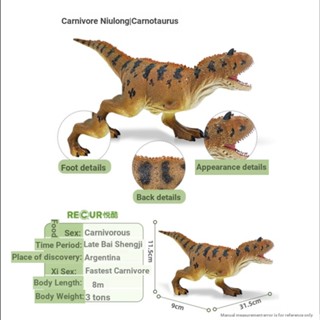 โมเดลไดโนเสาร์จําลอง ของเล่นสําหรับเด็ก