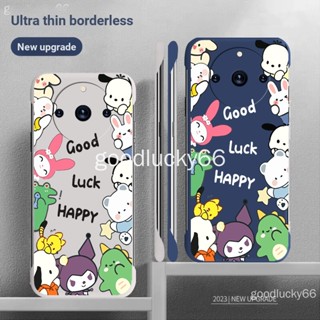 เคสโทรศัพท์มือถือ แบบแข็ง บางพิเศษ กันกระแทก ลายการ์ตูนซานริโอ้ สําหรับ Realme 11 Pro+ realme11pro+