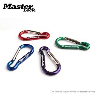 Masterlock/masterlock ตะขอล็อคกุญแจ หัวเข็มขัด กระเป๋าเป้สะพายหลัง ตะขอเชือก หัวเข็มขัด ตะขอนิรภัยกลางแจ้ง