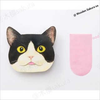 Mu Sakura Japan felissimo YOU+MORE ทิชชู่ซับมัน รูปลิ้นแมว สไตล์เดียวกับญี่ปุ่น 6.29