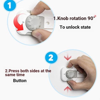 7.11 gsd อุปกรณ์ล็อคลิ้นชัก ตู้ ตู้เย็น อเนกประสงค์ ป้องกันการเปิด เพื่อความปลอดภัย สําหรับเด็ก