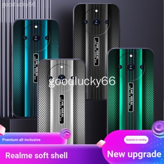 เคสโทรศัพท์มือถือ ซิลิโคนนิ่ม กันกระแทก ขอบตรง พรีเมี่ยม สําหรับ Realme 11 Pro+ realme11pro+