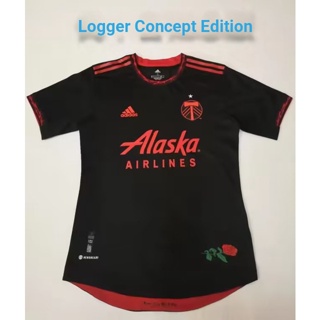 เสื้อกีฬาแขนสั้น ลายทีมชาติฟุตบอล Portland Timbers 24 2023 ชุดเหย้า สําหรับผู้ชาย