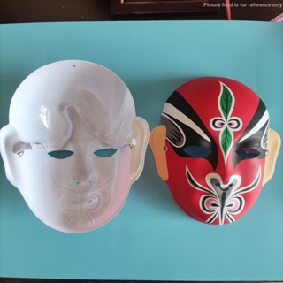 [Singing Facebook] หน้ากาก PVC ลาย Peking Opera Sichuan Opera สไตล์จีน สําหรับเทศกาล