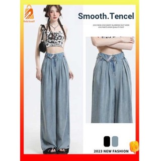 Tencel ใหม่ กางเกงยีนขากว้าง ทรงหลวม ทรงตรง ขากว้าง บาง แฟชั่นฤดูร้อน สําหรับผู้หญิง 39s 2023 Jpjl02.my20230618154344