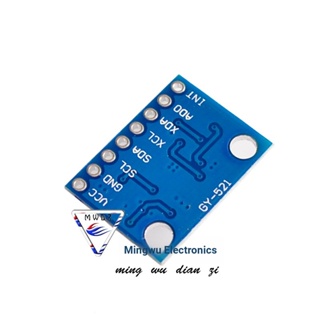1561 &gt; GY-521 MPU-6050 โมดูลไจโรสโคป สามแกน 6DOF พร้อมโค้ด