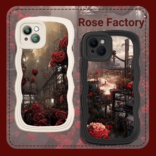 เคสโทรศัพท์มือถือ ซิลิโคน ลายดอกกุหลาบ แฟชั่น สําหรับ Xiaomi Rose Factory POCO F3 F4 M3 M4 pro X2 X3 X4 11i 12 12s 12x Redmi NOTE 9T k50 ultra k50 pro k40 k30