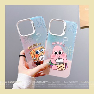 เคสโทรศัพท์มือถือแบบแข็ง กันกระแทก ลาย SpongeBob SquarePants Pie Daxing สําหรับ iphone 14 13 11