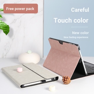 ใหม่ เคสแท็บเล็ตหนังนิ่ม ป้องกันรอย สําหรับ Microsoft surface pro5 6 pro4 go2 3 41 ซม. pro7 7+Fei