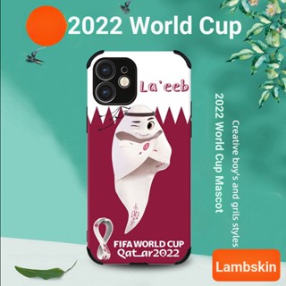 เคสโทรศัพท์มือถือ ลาย Katar World Cup Mascot Laeeb สําหรับ iPhone14 13 12 11pro max