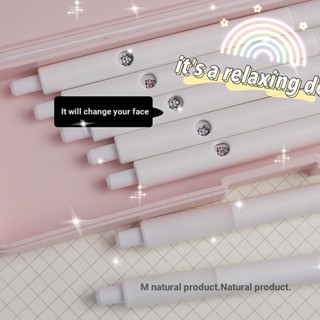 ปากกาเจล ลายการ์ตูนอิโมติคอน 0.5 สีดํา สําหรับเด็ก