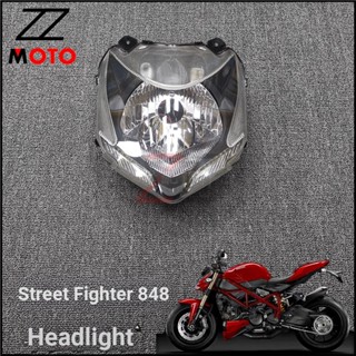 ชุดประกอบไฟหน้า สําหรับ Ducati Street Fighter 848 09-10-11-12 ปี