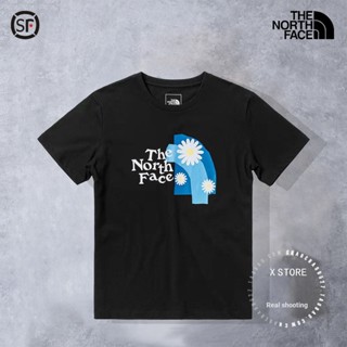 Thenorthface North ใหม่ เสื้อยืดคอกลม แขนสั้น ใส่สบาย ระบายอากาศ สําหรับผู้หญิง