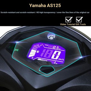 Hfmoto ฟิล์มสติกเกอร์ไฮโดรเจล HD กันน้ํา กันรอยขีดข่วน สําหรับ Yamaha AS125