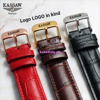 Kassaw Carshot สายนาฬิกาข้อมือควอตซ์ สายหนังวัวแท้ แบบเปลี่ยน สําหรับผู้ชาย และผู้หญิง 0705